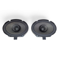 Mazda 3 Speed 10-13 Front Left/Right Door Speaker Set, GS1G-66-960B, E054, OEM, 2010, 2011, 2012, 2013