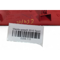 Mazda 3 Speed 10-11 Right Dashboard Trim Black/Red, BBN6-55-150A, E054, OEM, 2010, 2011