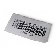 Mazda 3 Speed 10-13 Rear Left Tail Light Taillight Lamp, BBN7-51-160D, E054, 2010, 2011, 2012, 2013