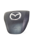 Mazda 3 Speed 10-13 Driver Air Wheel Bag Black BBM5-57-K00D-02, E054, OEM, 2010, 2011, 2012, 2013