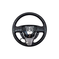 Mazda 3 Speed 10-13 Miata Wheel Assembly with Audio Cruise Control BBM2-32-982-02, E054, OEM, 2010, 2011, 2012, 2013