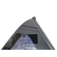 Mazda 3 Speed 10-13 Rear Door Window Glass Left/Driver BBN7-63-950D, E054, OEM, 2010, 2011, 2012, 2013