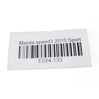 Mazda 3 Speed 10 Seatbelt Retractor Front Left/Driver Black BBY5-57-L90B-01, E054, OEM, 2010