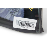 Mazda 3 Speed 10-13 Rear Door Window Glass Right/Passenger BBN7-62-950D, E054, OEM, 2010, 2011, 2012, 2013