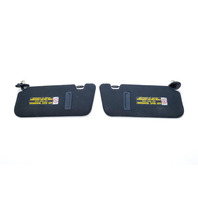Lexus RC-F 15-16 Sun Visor Shield Left/Right Set Black 74310-24280-C1, E055, OEM, 2015, 2016
