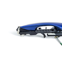 Lexus RC F 15-24 Front Right/Passenger Outer Door Handle Blue, 69210-48110-J1, E055, OEM, 2015, 2016, 2017, 2018, 2019, 2020, 2021, 2022, 2023, 2024