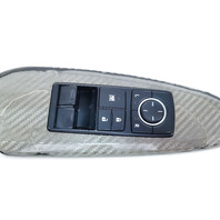 Lexus RC F 15-24 Front Left Door Window Master Switch Trim Bezel 74240-24150, E055, OEM, 2015, 2016, 2017, 2018, 2019, 2020, 2021, 2022, 2023, 2024