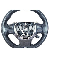 Lexus RC F 15-18 Sport Wheel Steering With Buttons 45100-24380-C4, E055, OEM, 2015, 2016, 2017, 2018