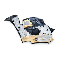 Lexus RC F 15-24 Rear Right Passenger Quarter Panel Trim Black, 62510-24220-C4, E055, OEM, 2015, 2016, 2017, 2018, 2019, 2020, 2021, 2022, 2023, 2024