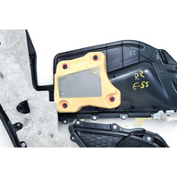 Lexus RC F 15-24 Rear Right Passenger Quarter Panel Trim Black, 62510-24220-C4, E055, OEM, 2015, 2016, 2017, 2018, 2019, 2020, 2021, 2022, 2023, 2024