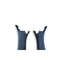 Lexus RC F 15-24 Front Pillar Cover Trim Garnish Exterior Right/Left Set, E055, OEM, 2015, 2016, 2017, 2018, 2019, 2020, 2021, 2022, 2023, 2024