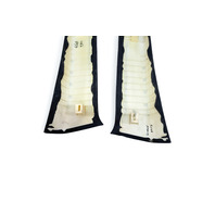 Lexus RC F 15-24 Front Pillar Cover Trim Garnish Exterior Right/Left Set, E055, OEM, 2015, 2016, 2017, 2018, 2019, 2020, 2021, 2022, 2023, 2024