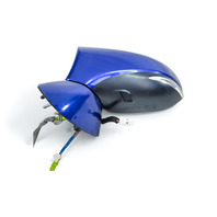 Lexus RC350 15-20 Side View Mirror Left/Driver Blue, 87940-24430-J0, E055, OEM, 2015, 2016, 2017, 2018, 2019, 2020