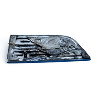 Lexus RC F 15-24 Front Right/Passenger Fender Emblem, 75361-24020, E055, OEM, 2015, 2016, 2017, 2018, 2019, 2020, 2021, 2022, 2023, 2024