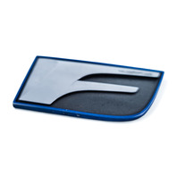 Lexus RC F 15-24 Front Right/Passenger Fender Emblem, 75361-24020, E055, OEM, 2015, 2016, 2017, 2018, 2019, 2020, 2021, 2022, 2023, 2024