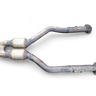 Lexus RC F 15-23 Center Exhaust Pipe Muffler Front 17410-38511, E055, OEM, 2015, 2016, 2017, 2018, 2019, 2020, 2021, 2022, 2023