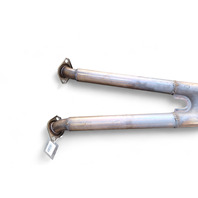 Lexus RC F 15-23 Center Exhaust Pipe Muffler Front 17410-38511, E055, OEM, 2015, 2016, 2017, 2018, 2019, 2020, 2021, 2022, 2023