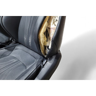 Lexus RC F 15-20 Front Bottom/Back Seat Assembly Set Black, 71102-24170-C3, E055, OEM, 2015, 2016, 2017, 2018, 2019, 2020