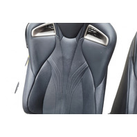 Lexus RC F 15-20 Front Bottom/Back Seat Assembly Set Black, 71102-24170-C3, E055, OEM, 2015, 2016, 2017, 2018, 2019, 2020