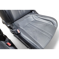 Lexus RC F 15-20 Front Bottom/Back Seat Assembly Set Black, 71102-24170-C3, E055, OEM, 2015, 2016, 2017, 2018, 2019, 2020