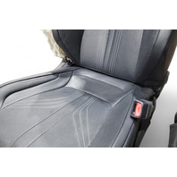 Lexus RC F 15-20 Front Bottom/Back Seat Assembly Set Black, 71102-24170-C3, E055, OEM, 2015, 2016, 2017, 2018, 2019, 2020