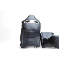 Lexus RC F 15-20 Front Bottom/Back Seat Assembly Set Black, 71102-24170-C3, E055, OEM, 2015, 2016, 2017, 2018, 2019, 2020