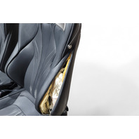 Lexus RC F 15-20 Front Bottom/Back Seat Assembly Set Black, 71102-24170-C3, E055, OEM, 2015, 2016, 2017, 2018, 2019, 2020