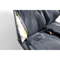 Lexus RC F 15-20 Front Bottom/Back Seat Assembly Set Black, 71102-24170-C3, E055, OEM, 2015, 2016, 2017, 2018, 2019, 2020
