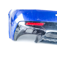 Lexus RC F 15-17 Rear Bumper Face Cover Blue, 52159-24927, E055, OEM, 2015, 2016, 2017