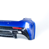 Lexus RC F 15-17 Rear Bumper Face Cover Blue, 52159-24927, E055, OEM, 2015, 2016, 2017