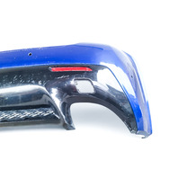 Lexus RC F 15-17 Rear Bumper Face Cover Blue, 52159-24927, E055, OEM, 2015, 2016, 2017