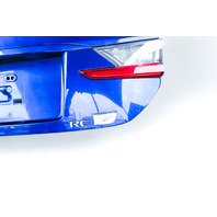 Lexus RC F 15-24 Trunk Decklid Luggage Lid Blue, 64401-24240, E055, OEM, 2015, 2016, 2017, 2018, 2019, 2020, 2021, 2022, 2023, 2024
