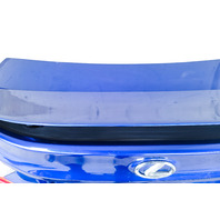 Lexus RC F 15-24 Trunk Decklid Luggage Lid Blue, 64401-24240, E055, OEM, 2015, 2016, 2017, 2018, 2019, 2020, 2021, 2022, 2023, 2024