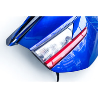 Lexus RC F 15-24 Trunk Decklid Luggage Lid Blue, 64401-24240, E055, OEM, 2015, 2016, 2017, 2018, 2019, 2020, 2021, 2022, 2023, 2024