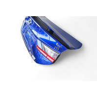 Lexus RC F 15-24 Trunk Decklid Luggage Lid Blue, 64401-24240, E055, OEM, 2015, 2016, 2017, 2018, 2019, 2020, 2021, 2022, 2023, 2024