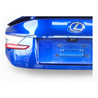 Lexus RC F 15-24 Trunk Decklid Luggage Lid Blue, 64401-24240, E055, OEM, 2015, 2016, 2017, 2018, 2019, 2020, 2021, 2022, 2023, 2024