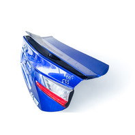 Lexus RC F 15-24 Trunk Decklid Luggage Lid Blue, 64401-24240, E055, OEM, 2015, 2016, 2017, 2018, 2019, 2020, 2021, 2022, 2023, 2024