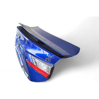 Lexus RC F 15-24 Trunk Decklid Luggage Lid Blue, 64401-24240, E055, OEM, 2015, 2016, 2017, 2018, 2019, 2020, 2021, 2022, 2023, 2024