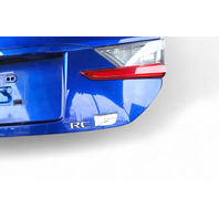 Lexus RC F 15-24 Trunk Decklid Luggage Lid Blue, 64401-24240, E055, OEM, 2015, 2016, 2017, 2018, 2019, 2020, 2021, 2022, 2023, 2024