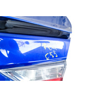 Lexus RC F 15-24 Trunk Decklid Luggage Lid Blue, 64401-24240, E055, OEM, 2015, 2016, 2017, 2018, 2019, 2020, 2021, 2022, 2023, 2024