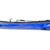 Lexus RC F 15-24 Front Left/Driver Side Door Assembly Blue, 67002-24110, E055, OEM, 2015, 2016, 2017, 2018, 2019, 2020, 2021, 2022, 2023, 2024