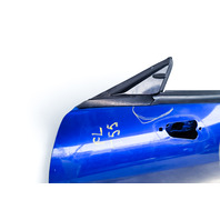 Lexus RC F 15-24 Front Left/Driver Side Door Assembly Blue, 67002-24110, E055, OEM, 2015, 2016, 2017, 2018, 2019, 2020, 2021, 2022, 2023, 2024