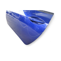Lexus RC F 15-24 Front Left/Driver Side Door Assembly Blue, 67002-24110, E055, OEM, 2015, 2016, 2017, 2018, 2019, 2020, 2021, 2022, 2023, 2024