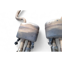 Lexus RC F 15-16 Left/Right Exhaust Muffler Set, 17440-38080, 17430-38640, E055, OEM, 2015, 2016