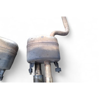 Lexus RC F 15-16 Left/Right Exhaust Muffler Set, 17440-38080, 17430-38640, E055, OEM, 2015, 2016