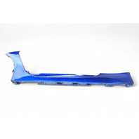 Lexus RC F 15-20 Left Rocker Panel Molding Side Skirt Blue, 75860-24050-J0, E055, OEM, 2015, 2016, 2017, 2018, 2019, 2020
