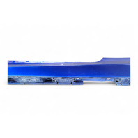 Lexus RC F 15-20 Left Rocker Panel Molding Side Skirt Blue, 75860-24050-J0, E055, OEM, 2015, 2016, 2017, 2018, 2019, 2020