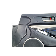 Lexus RC F 15-17 Front Door Panel Trim Right/Passenger Black 67610-24700-26, E055, OEM, 2015, 2016, 2017