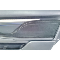 Lexus RC F 15-17 Front Door Panel Trim Right/Passenger Black 67610-24700-26, E055, OEM, 2015, 2016, 2017
