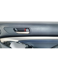 Lexus RC F 15-17 Front Door Panel Trim Right/Passenger Black 67610-24700-26, E055, OEM, 2015, 2016, 2017